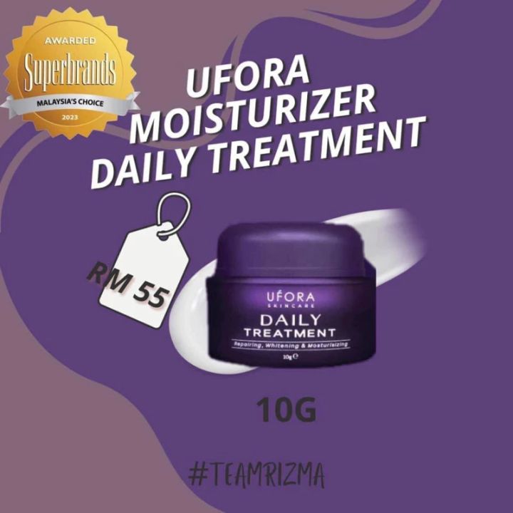 Ufora Moisturizer Daily Treatment Cream 10g Lazada