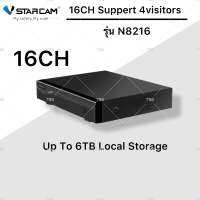 Vstarcam Eye4 เครื่องบันทึก NVR-16CH / 9CH ONVIF รองรับ5K รุ่น N8216/N8209