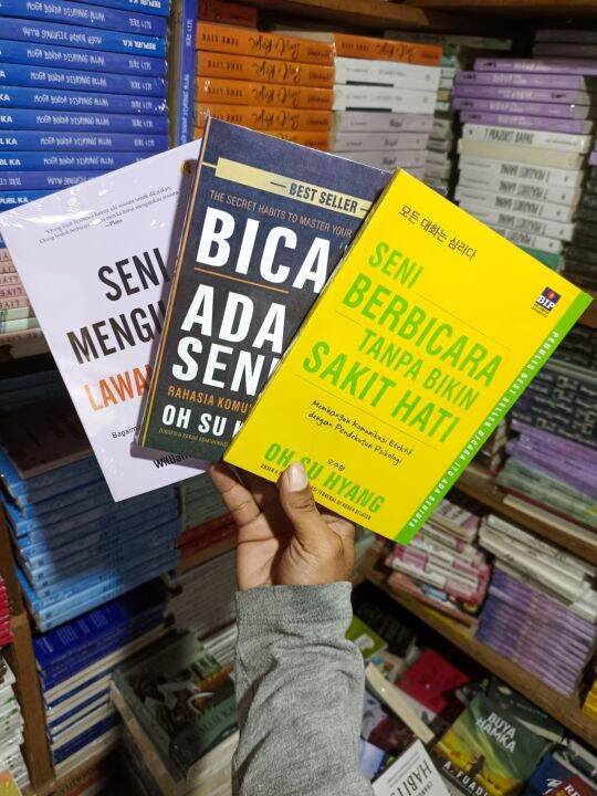 Paket 3 Buku Seni Berbicara Tanpa Bikin Sakit Hati Bicara Itu Ada ...