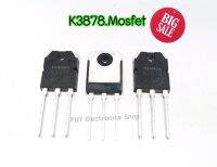 K3878 MOSFET 9A 900V N-CH SI TO-3P 1ชิ้น(TOSHIBA)สวิทชิ่งอินเวอร์เตอร์ เครื่องเชื่อมอินเวอร์เตอร์