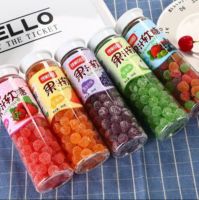 Jelly  เยลลี่รสผลไม้รวม แบบกระปุก ปริมาณ 200 กรัม ขนมว่าง อร่อย วิตามินรวม หลากหลายรสชาติใน 1 กะปุก  พุดดี้ง เยลลี่