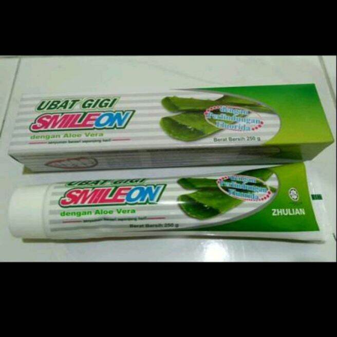 Toothpaste / ubat gigi smile on (produk zhulian) Lazada