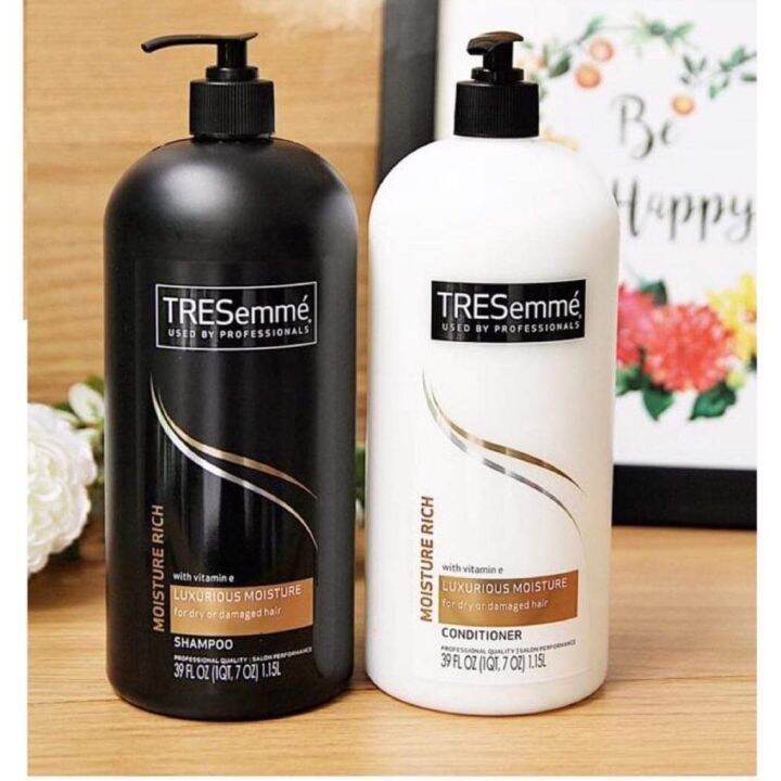 Bộ Dầu gội và dầu xả Tresemme Luxurious Moisture Rich lit Bộ Dầu gội và dầu xả Tresemme Luxurious Moisture Rich lit