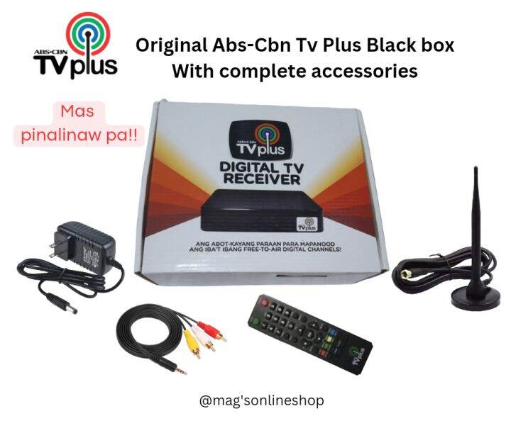 Brand New Abs Cbn Tv Plus Complete Set Lazada Ph