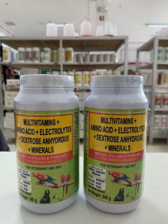 Bird Multivitamins + Amino Acids + Electrolytes + Dextrose + Minerals