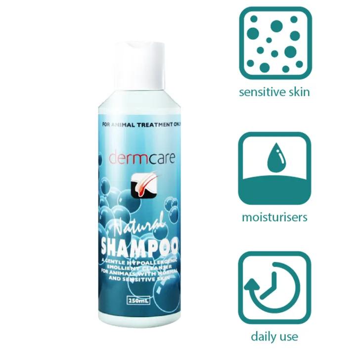 natural-shampoo-hypoallergenic-shampoo-แชมพูสำหรับผิวแพ้ง่ายและบอบบาง-สำหรับสุนัขและแมว