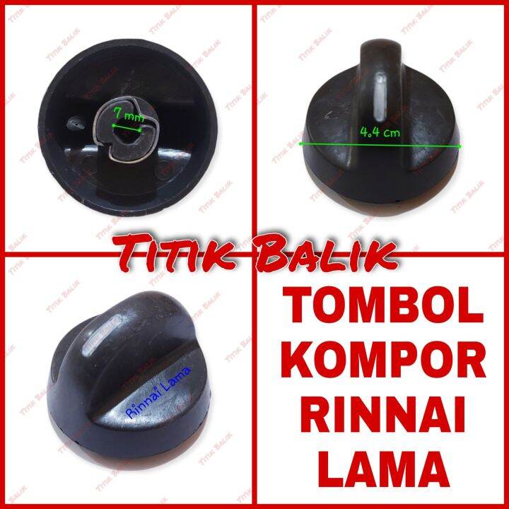 Tombol Kompor Gas Rinnai Hitam Model Lama Knop Putaran Kompor Gas Rinnai Hitam Lama Lazada