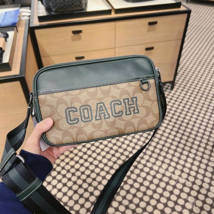 coach academy sling bag
