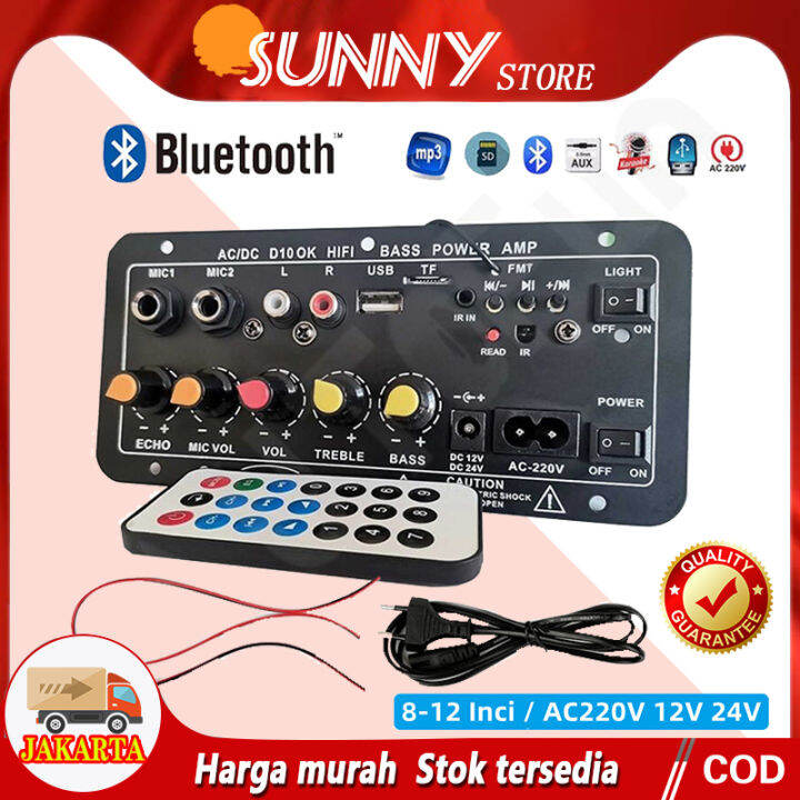 (dikirim dari Jakarta)Amplifier Board Audio Bluetooth USB Radio TF