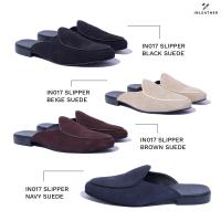 Inleather - 017 Slipper รองเท้าหนังแท้