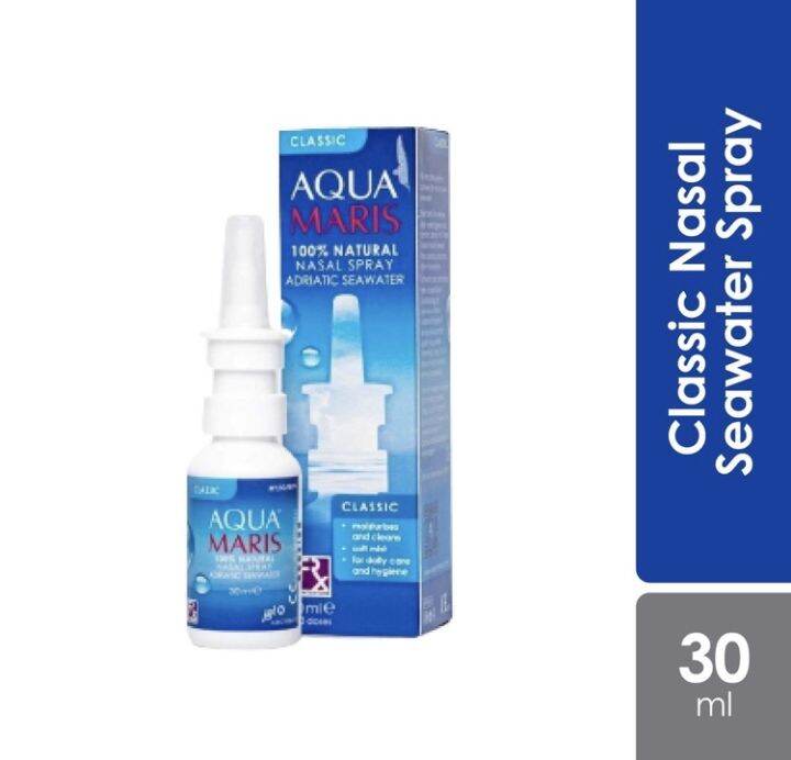 Aqua Maris Classic Nasal Seawater Spray 30mL (Aquamaris) | Lazada