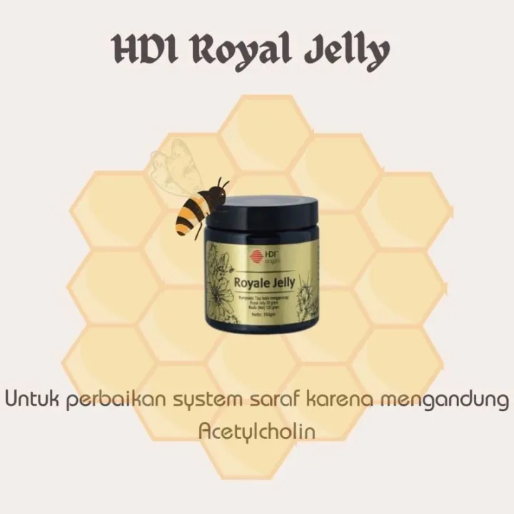 ROYALE JELLY 150MG ORIGINAL 100 ROYAL JELLY HDI Lazada Indonesia