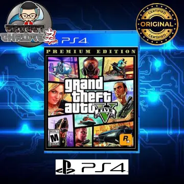 Game Grand Theft Auto V Premium Online Edition - PS4 em Promoção