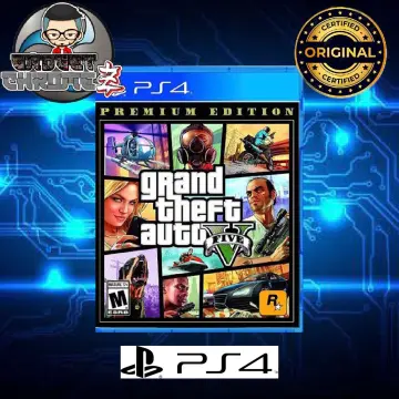 Grand Theft Auto V *PREMIUM EDITION* (PS4) New [ GTA V / GTA 5 Online ]