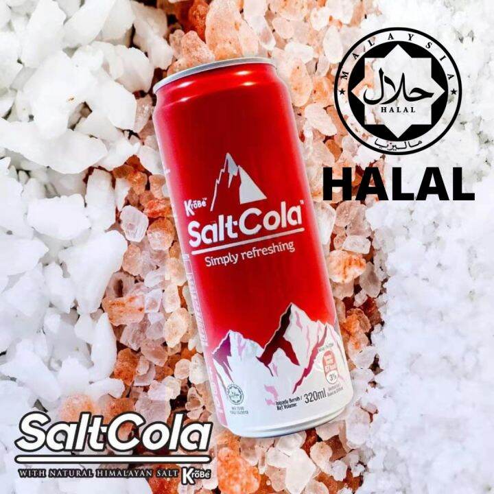 พร้อมส่งsalt-colaโค้กเกลือหิมาลัย-ยกแพ็ค6กระป๋อง