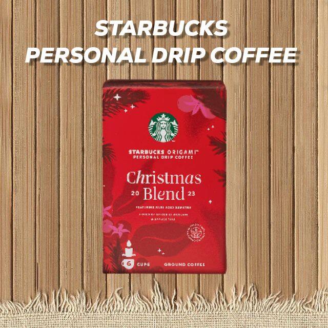 กาแฟดริป Starbucks Origami™ Christmas Blend 2023 Lazada.co.th