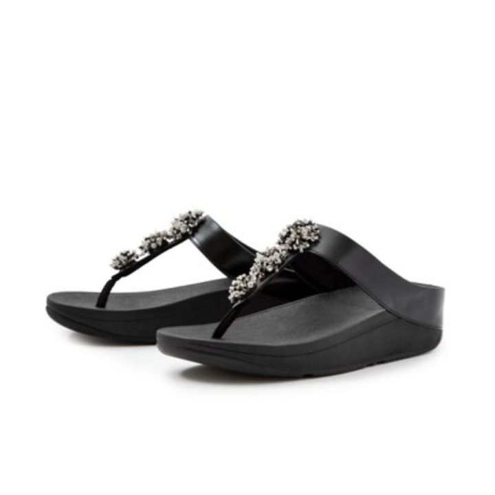 รองเท้า-fitflop-calaxy-toe-thongs-สี-all-black-size-41-us-9