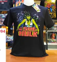 เสื้อMarvel ลิขสิทธิ์แท้ ลาย ชี ฮัค สีดำ (MVX-094)