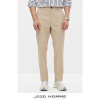 Jssd Homme กางเกงลำลองแนวธุรกิจสำหรับผู้ชายแบบง่ายต่อการจัดการเนื้อผ้าสำหรับ solotex jcp072