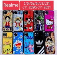 เคสมือถือ 3Dลายการ์ตูน รุ่น Realme 5/5i/5s/6i/c3/c21/c11 2020/c11 2021