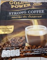 กาแฟปรุงสำเร็จตราโกลเด้น เพาเวอร์  ขนาดแพ็ค20กรัม×30ซอง.