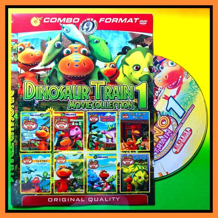 KASET DVD FILM KARTUN ANAK TERLARIS KOLEKSI DINOSAUR TRAIN (BAHASA ...