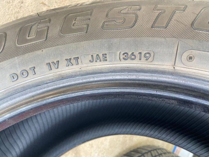 ยางเปอร์เซ็นต์-bridgestone-265-60r18-ยางปลายปี19-ลงพื้นปี20-สภาพสวยๆ