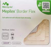 Mepilex Border Flex ขนาด 7.5x7.5(ราคาต่อ 1 แผ่น)