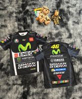 เสื้อมอไซค์ พิมพ์ลาย Monster VR46 เนื้อผ้าดี ใส่สบาย ลายคมชัด สีไม่หลุดไม่ลอก