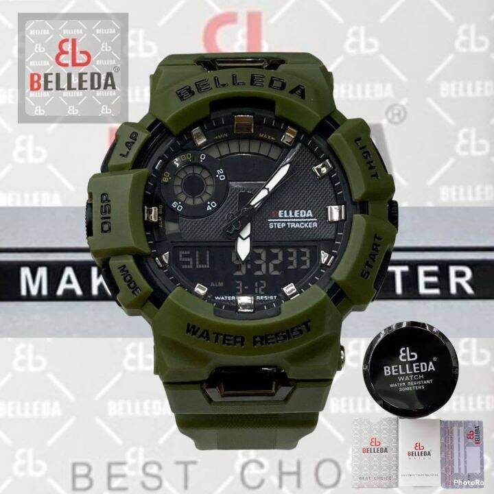 ORIGINAL BELLEDA WATER PROOF SPORTS WATCH FOR MEN | Lazada