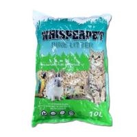 Whisperpet Pine Litter – ไม้สนอัดแท่งนำเข้า ขนาด 10L ( คุ้มสุดๆ )​