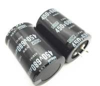 1ชิ้น680UF 450V 680MFD 450WV ตัวเก็บประจุอลูมิเนียมอิเล็กโทรไลติก35*50มม. 680uf450v 680mf450v เรเดียล450v680uf 450v680mf