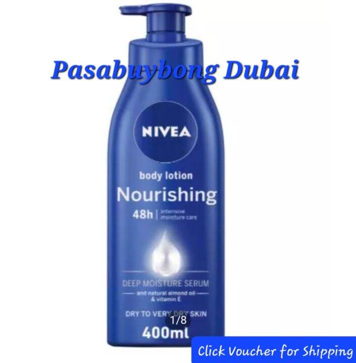 Nivea 400ml Body Care Nourishing Lotion Dubai UAE Lazada PH