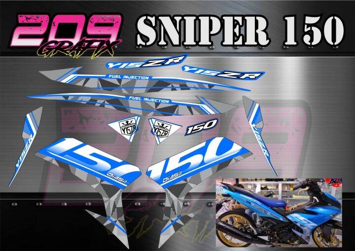 Yamaha Sniper 150 Decals Sticker Lazada Ph