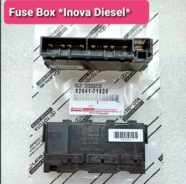 FUSE BOX BOKS SEKRING BOK SEKRING INNOVA DIESEL ORIGINAL Lazada Indonesia