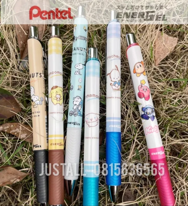 energel-ปากกาหมึกเจลสีดำ-เพนเทล-0-5mm