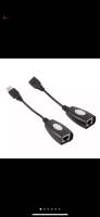 USB UTP Extender Over Single RJ45 Ethernet CAT5E 6 Cable Up to 50M 150FT- - intl