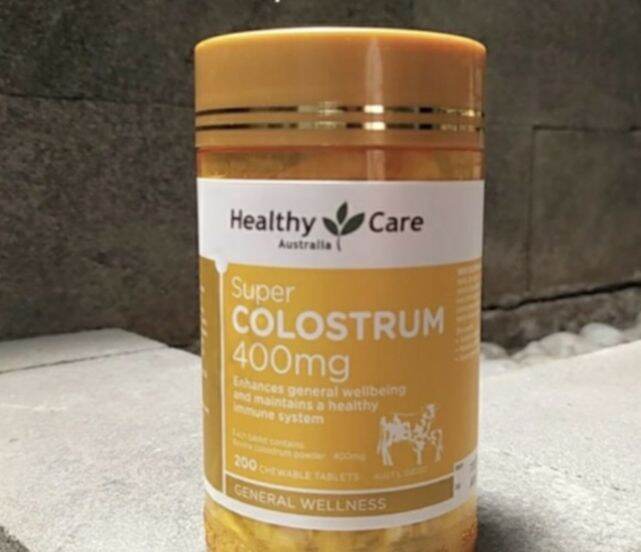 Healthy care super colostrum 200tabs chewable Lazada Indonesia