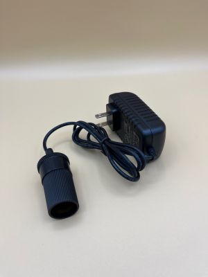 Adapterหม้อแปลง12V2Aหัวเบ้าบุหรี่ แปลงเสียบไฟบ้านออกเบ้าจุดบุหรี่ในรถ สามารถใช้อุปกรณ์ใช้ในรถมาใช้ในบ้าน