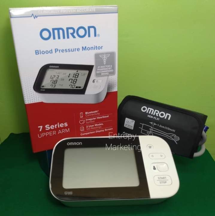 Omron Wireless Upper Arm Blood Pressure Monitor 7 Series BP7350 