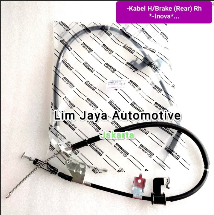 Kabel Rem Hand Brake Tangan Belakang Kanan Innova Fortuner Hilux Lazada Indonesia