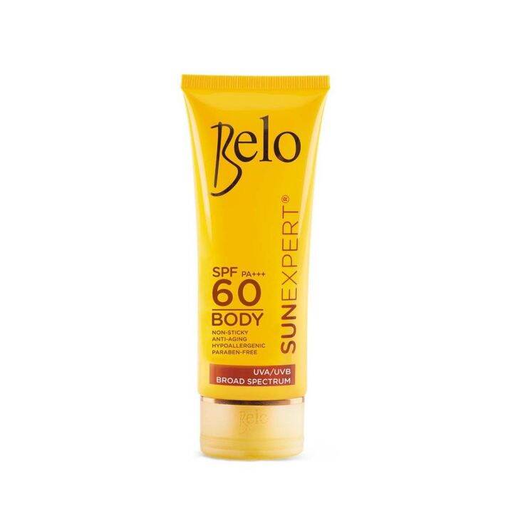 Belo Sun Expert Body Shield Sunscreen SPF60 100ml | Lazada PH