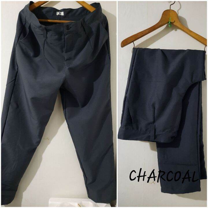 deped pants uniform. (charcoal) female Lazada PH