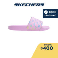 Skechers สเก็ตเชอร์ส รองเท้าแตะผู้หญิง Women Cali Side Lines 2.0 Reprezenta Walking Slides - 8730085-PNK