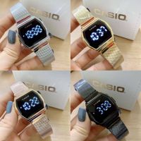 นาฬิกา CASIO ทัสกรีน LED สายลวดมาใหม่ มี4สี แถมฟรีกล่องพร้อมถุงกระดาษ ครบชุด ตั้งเวลาให้พร้อมใช้งาน