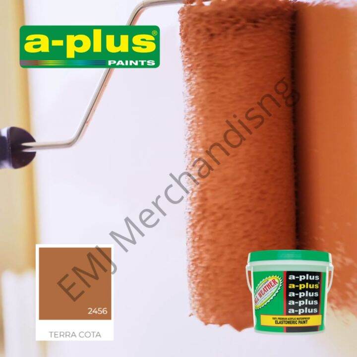 APlus All Weather Elastomeric Paint in Gallon House Home Flats Wall