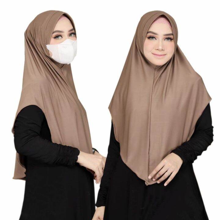 Jilbab Instan Terbaru 2021 / Jilbab Instan Olahraga / Jilbab Lubang