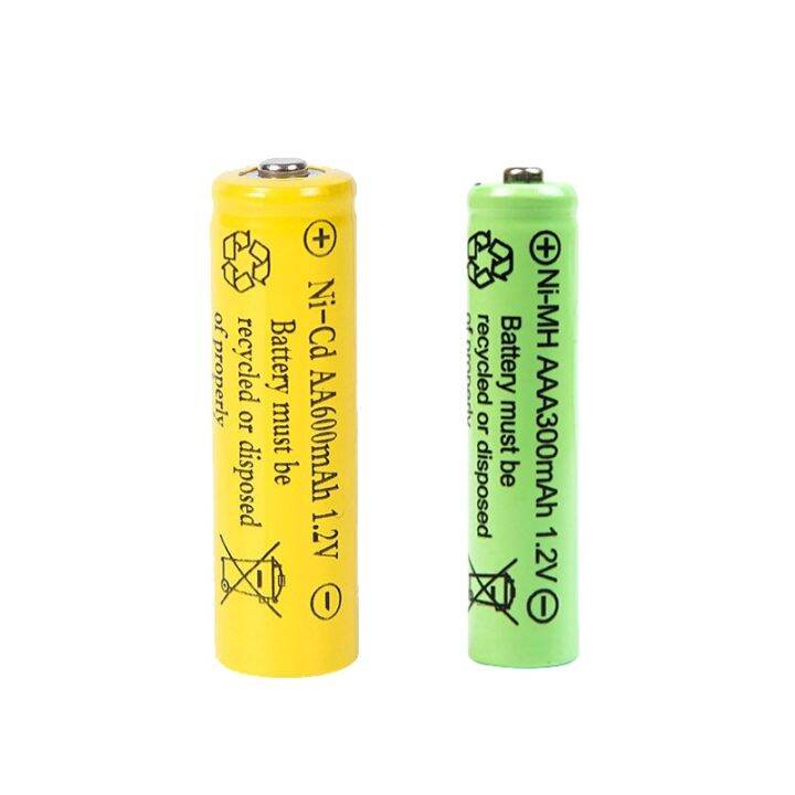 AA/AAA Rechargeable Battery High Capacity 1.2V Special NiCd NiMH