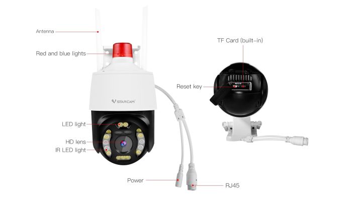 รุ่นpro-vstarcam-cs668q-x5-5mp-ซูม-5เท่า-รองรับwifi-5g-กล้องวงจรปิด-wifi-ai-คุณภาพสูง-กันน้ำ-ทนแดดสูงวัสดุคงทน