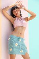 Bailar mini Skirt - Beach Bumble SS2 I กระโปรงสั้นถักใส่ไปทะเล